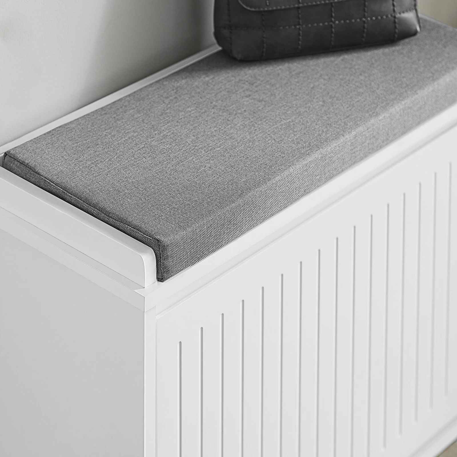 banc rangement chaussures elegance avec sac et souliers