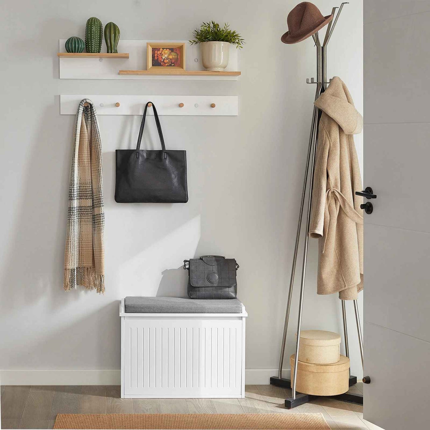 banc rangement chaussures elegance entree