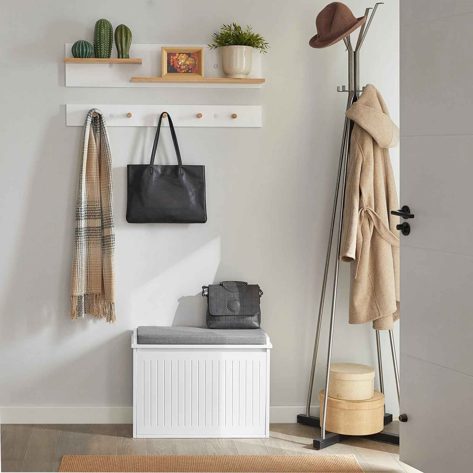 banc rangement chaussures elegance entree