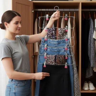 Cintres Ă pinces pratique