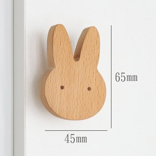 crochet mural scandi naturel lapin