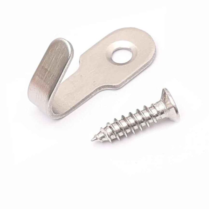 Crochets muraux argents RangePro