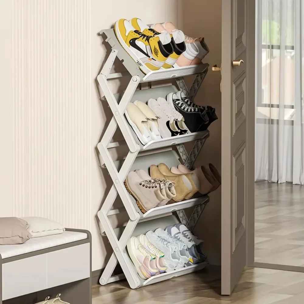 Étagère à chaussures CompactFold derrière porte