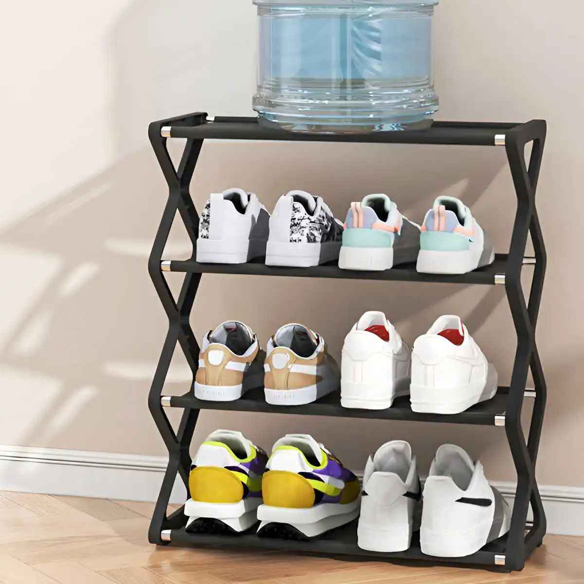 Étagère à chaussures CompactHome solide