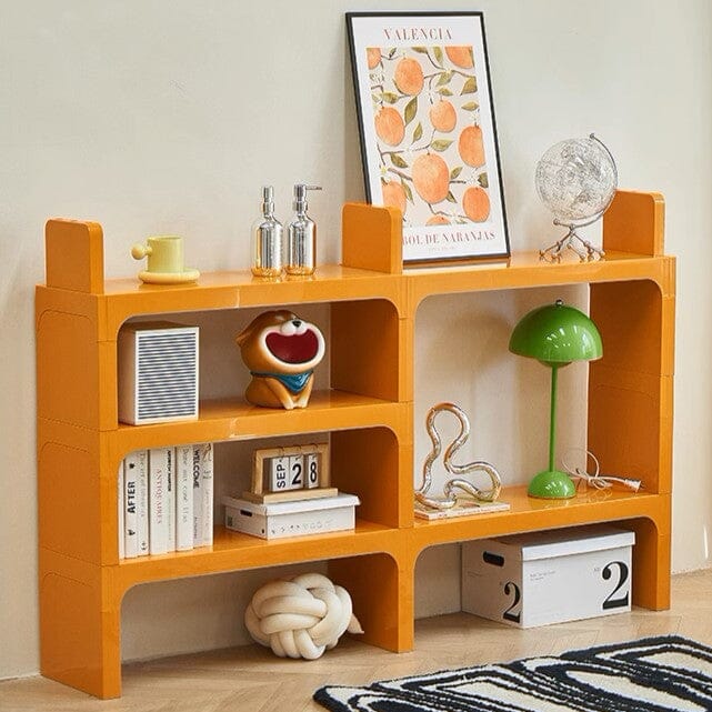 Étagère Modulable - ShelfCraft™ - Orange - Rangement signature