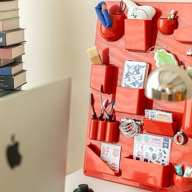 Organisateur Mural - WallHolder™ - Rouge - Rangement signature