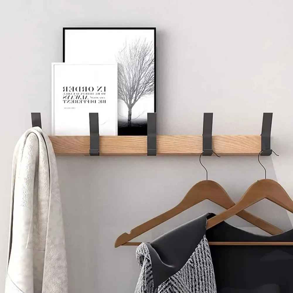 porte manteau bois mural mobilehook avec photo