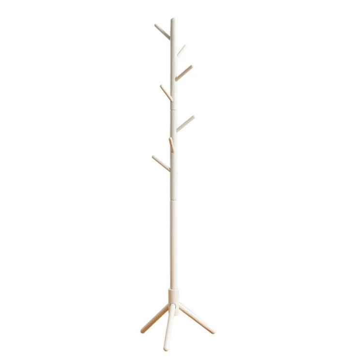 porte manteau en bois Élégant 180cm blanc