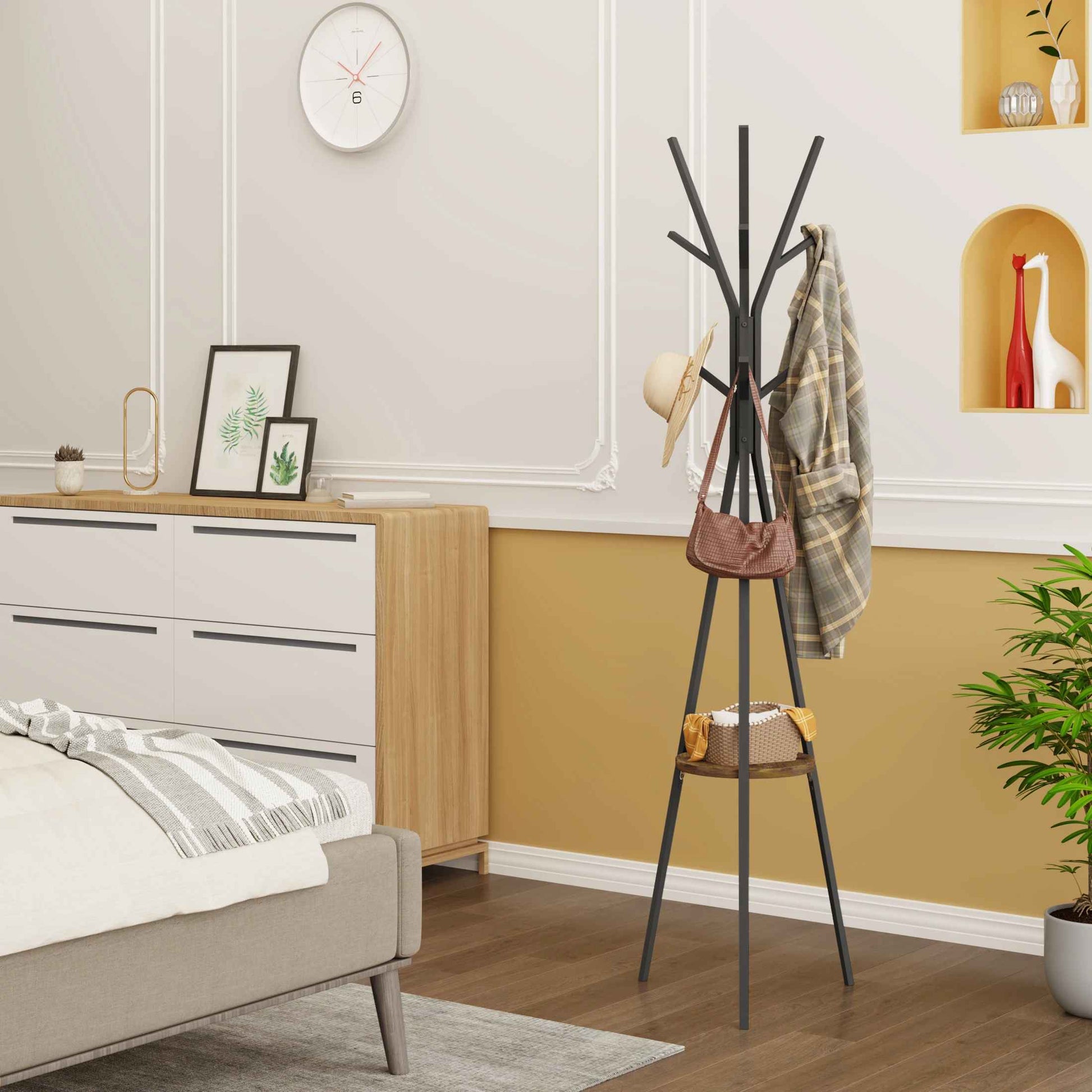 porte manteau hooka dans une chambre