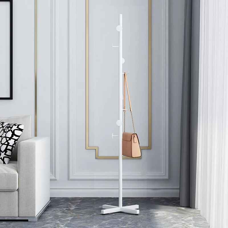 porte manteau sur pied epure blanc