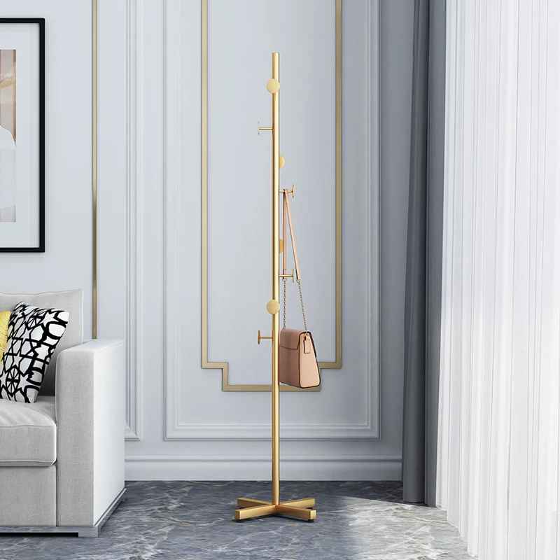 porte manteau sur pied epure dore