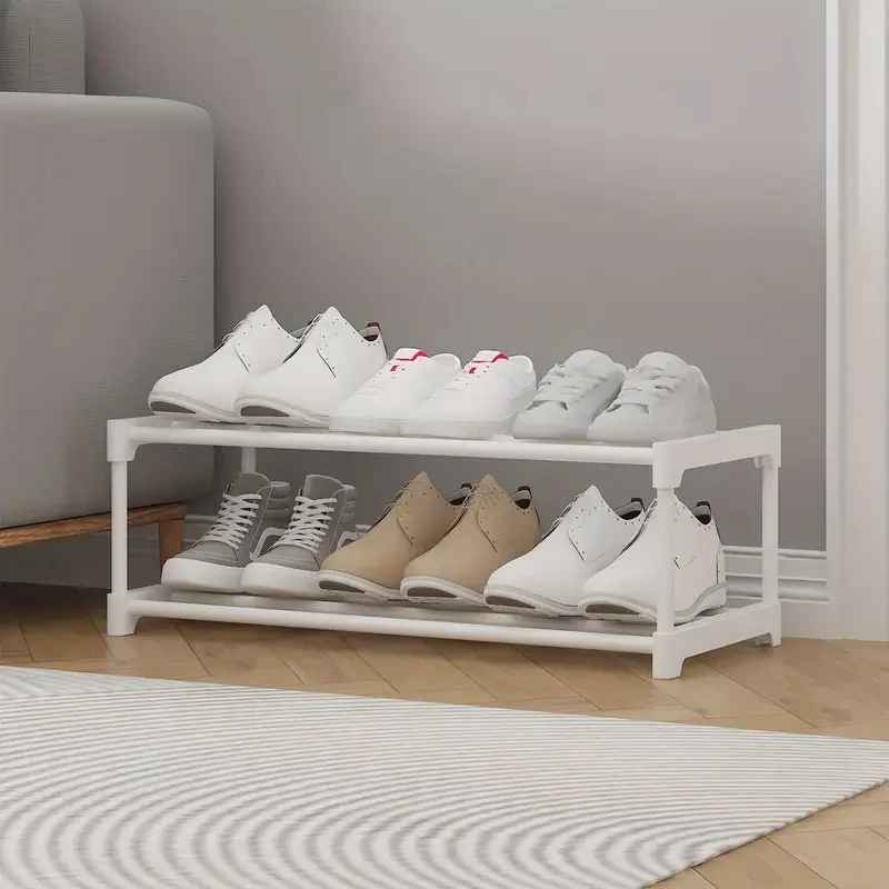 range chaussure Compact 6 paires blanc