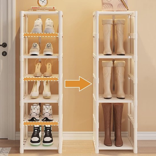 rangement chaussures modulaire superposable double