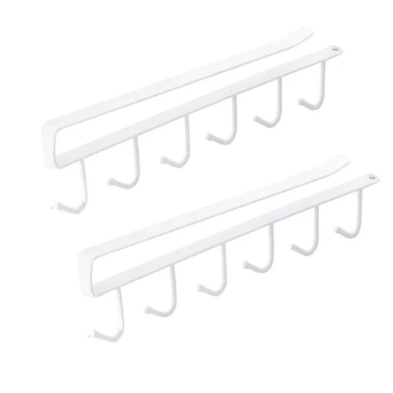 Support casquette en métal Shapemaster, lot de 2 Blanc
