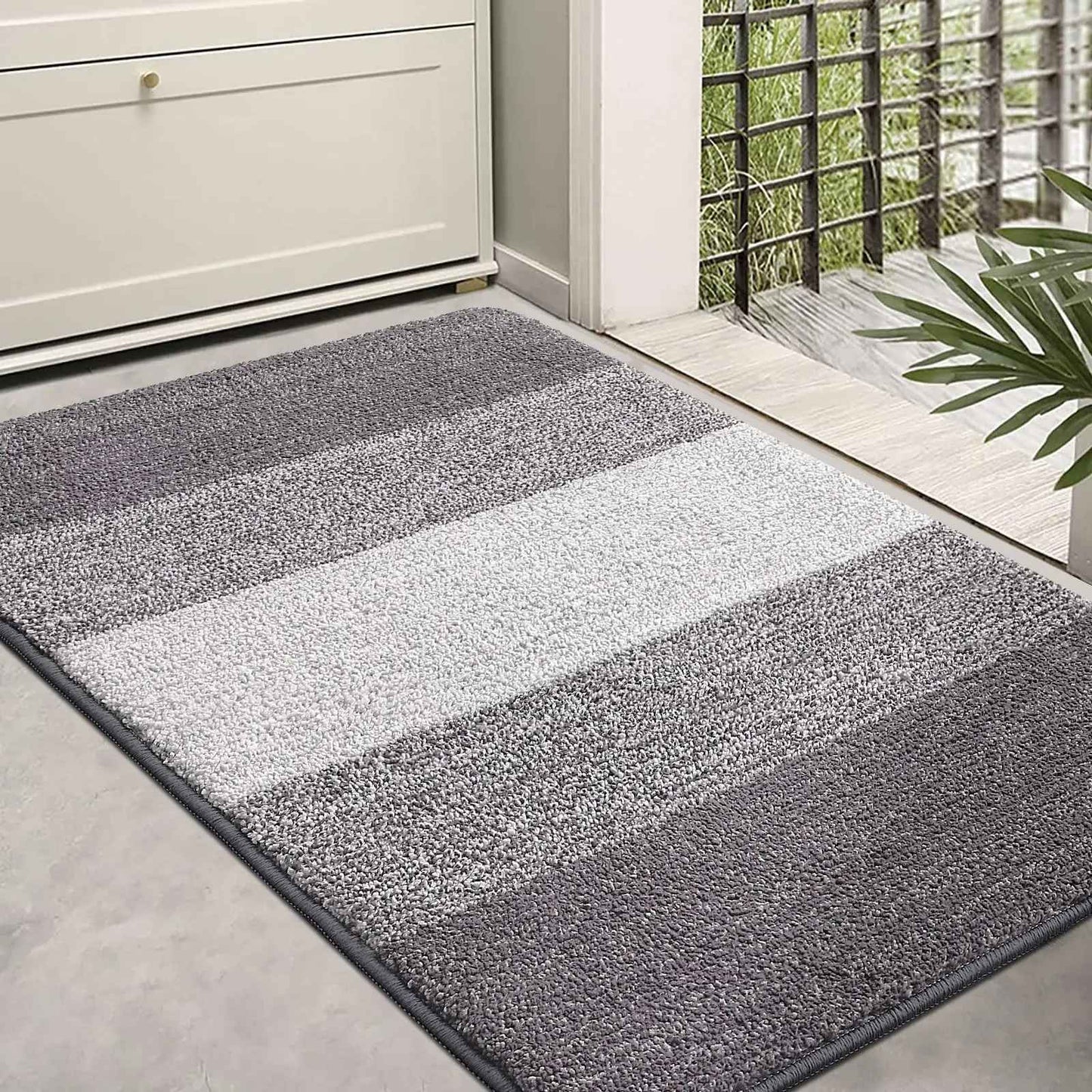 Tapis d'entrée intérieur | SoftStep Microfibre Antidérapante - Rangement signature