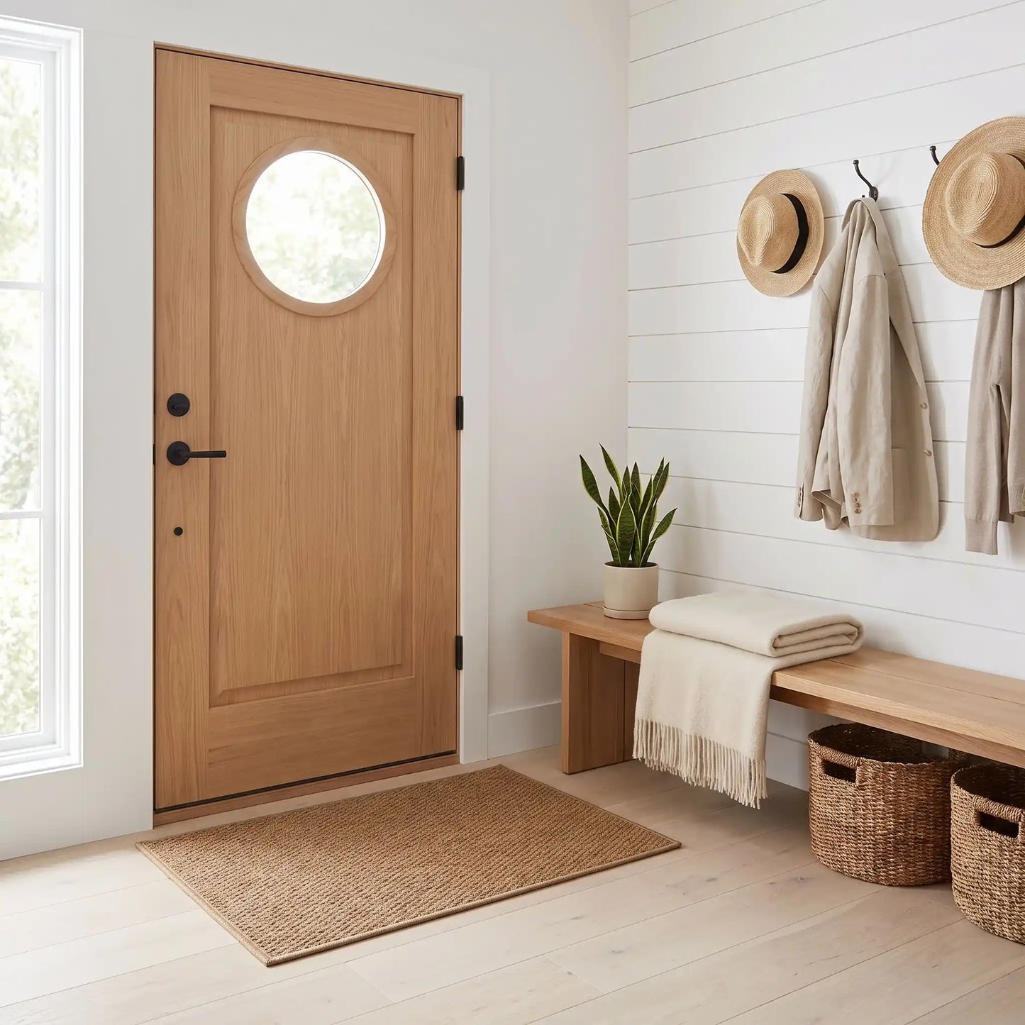 Tapis d’entrée SKOG™ fibre de jute naturelle antidérapante et durable