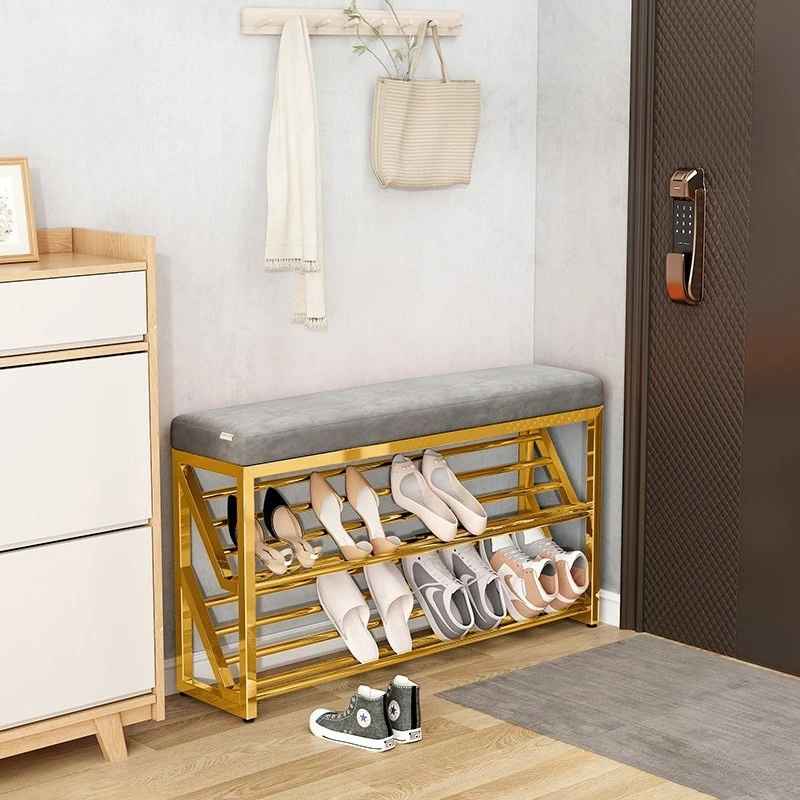 Banc Range Chaussures | EntreLuxe Rangement chaussures Rangement signature 