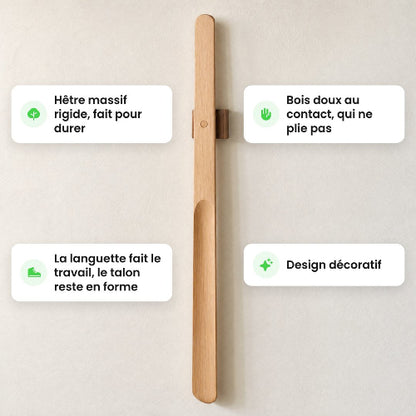 Chausse-pied Long en Hêtre — Lättsteg™