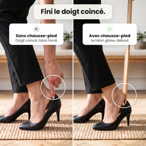 Chausse-pied Long en Hêtre — Lättsteg™