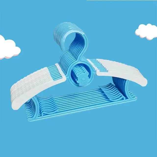 Cintre Enfant | Colorés robustes Rangement signature Bleu 