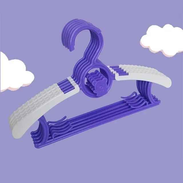 Cintre enfant Colorés Robustes violet