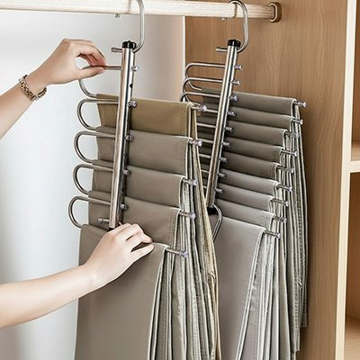 Cintre pantalon​ Robuste gain de rangement