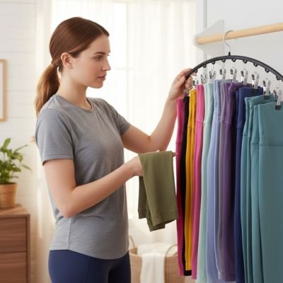 Cintre  pour pantalon à 10 pinces