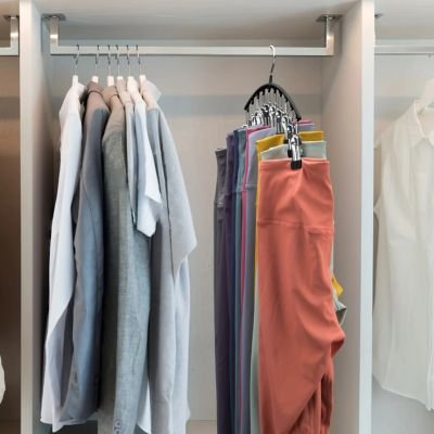 Cintre pour pantalon gain de place