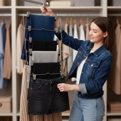 Cintres à pinces multi usage