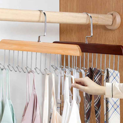 Cintres bois polyvalents