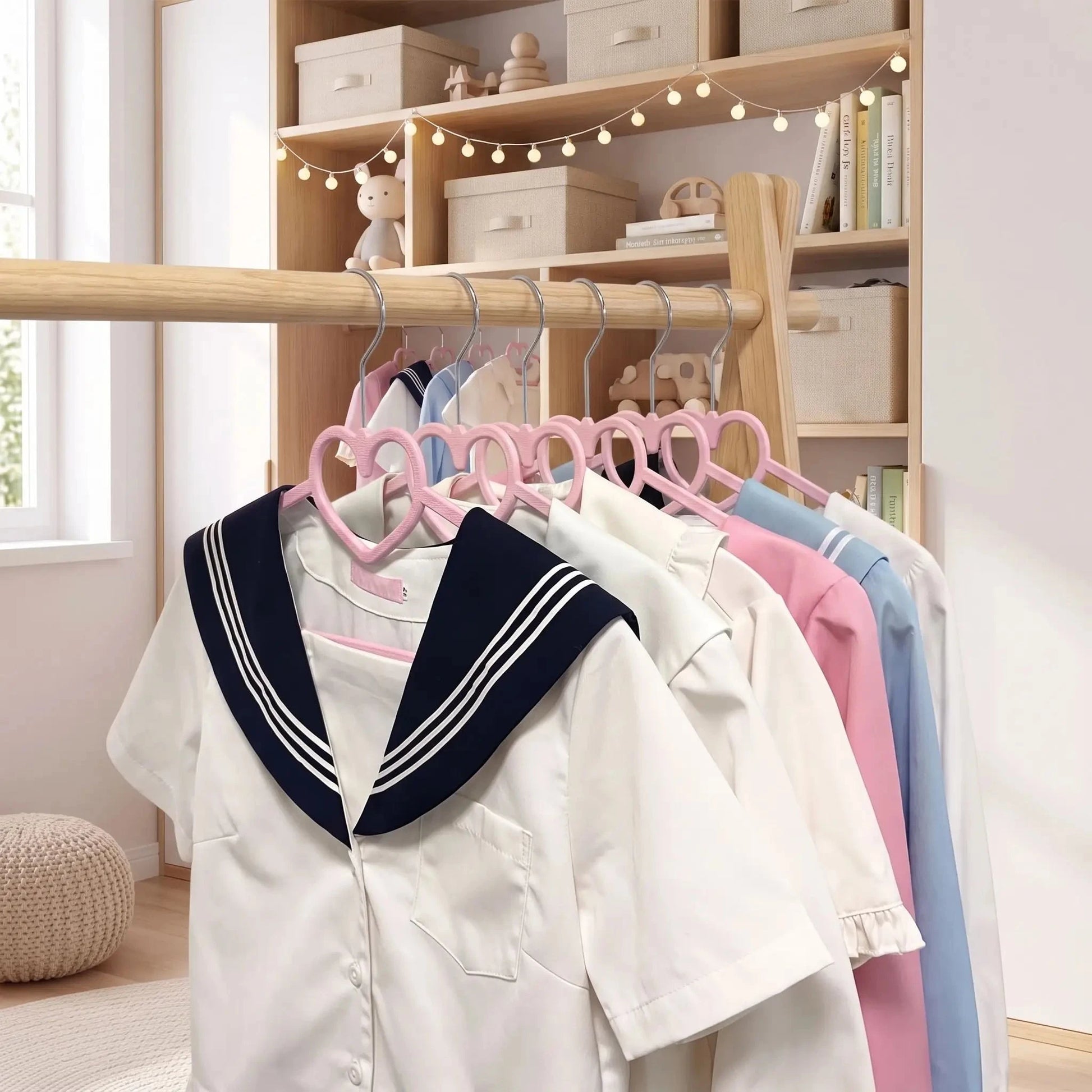 Cintres enfants | Colorés & Résistants cintre Rangement signature 