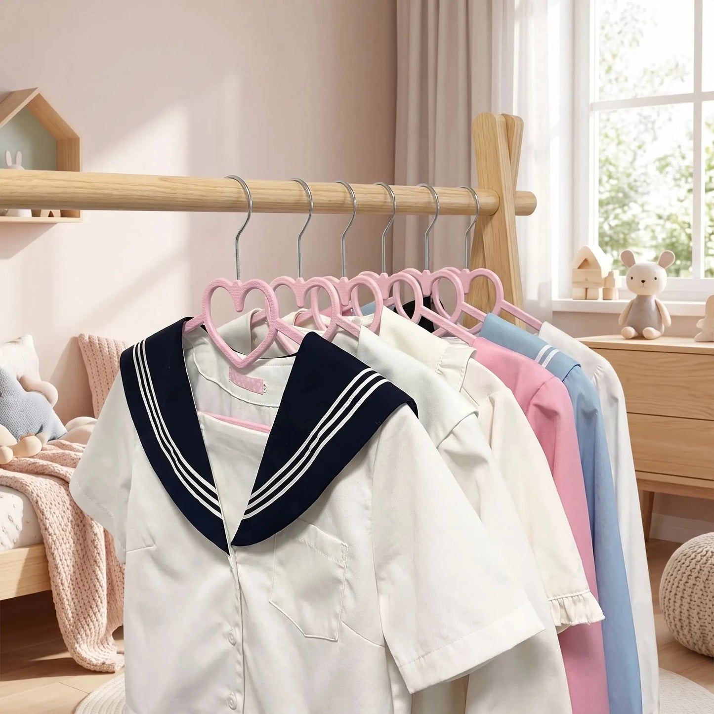 Cintres enfants | Colorés & Résistants cintre Rangement signature 