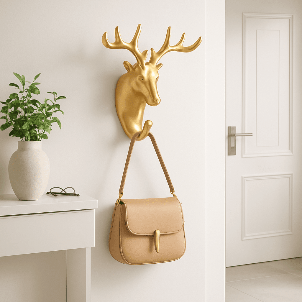 Crochet Mural | Faune sauvage™ crochet mural Rangement signature Biche 