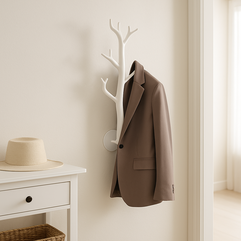 Crochet mural NoPerçage avec veste