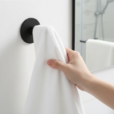 Crochet mural Robust'Élégance avec serviette