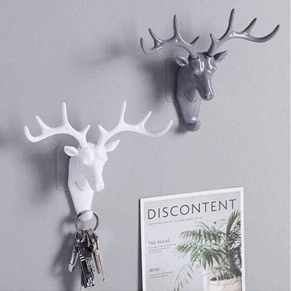 Crochet Mural | Tête de cerf crochet mural Rangement signature 