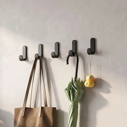 Crochets muraux adhésifs à forte adhérence, parfaits pour organiser une entrée sans perçage