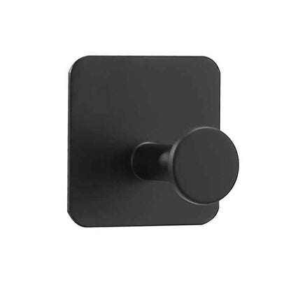 Crochets muraux adhésifs sans perçage noir