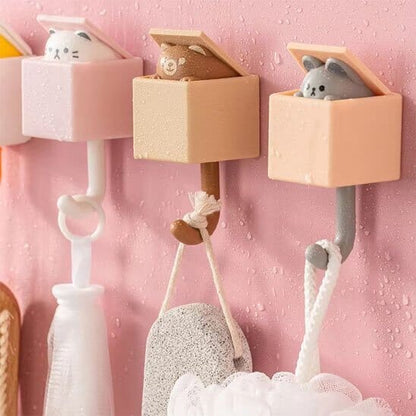 Crochets Muraux Animaux | Le Rangement Interactif qui fait Sourire crochet mural Rangement signature 