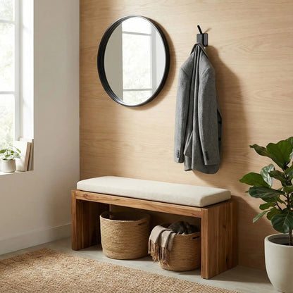 Crochets muraux dans une belle entrée OrganizeIt