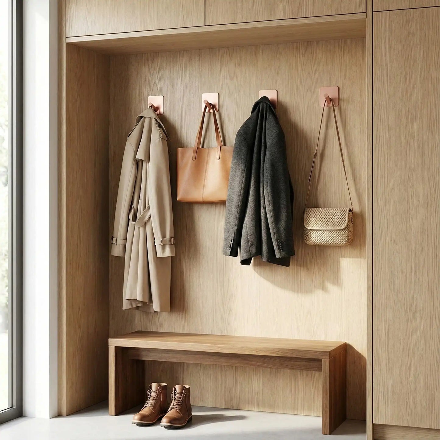 Crochets muraux garde-robe DésiOrganiz