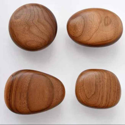 Crochets muraux noyer Scandinave Bois Design