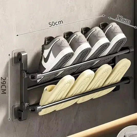 Étagère à Chaussures  BathroomShoeRack™   Noir dimensions