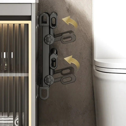 Étagère à Chaussures BathroomShoeRack™  Noir repliable