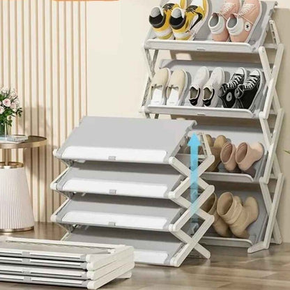 Étagère À Chaussures | CompactFold Rangement chaussures Rangement signature 