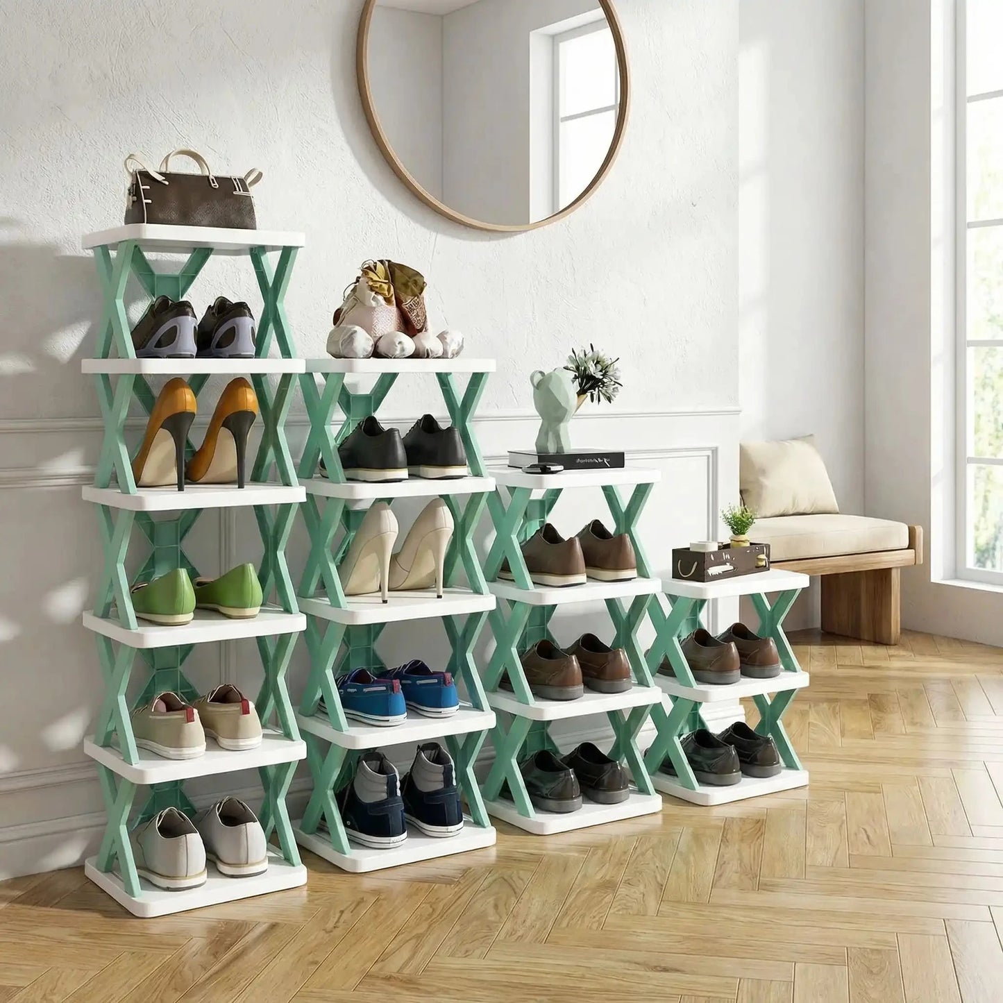 Étagère à Chaussures | Modulable Gain de Place Modularis™ Rangement chaussures Rangement signature 