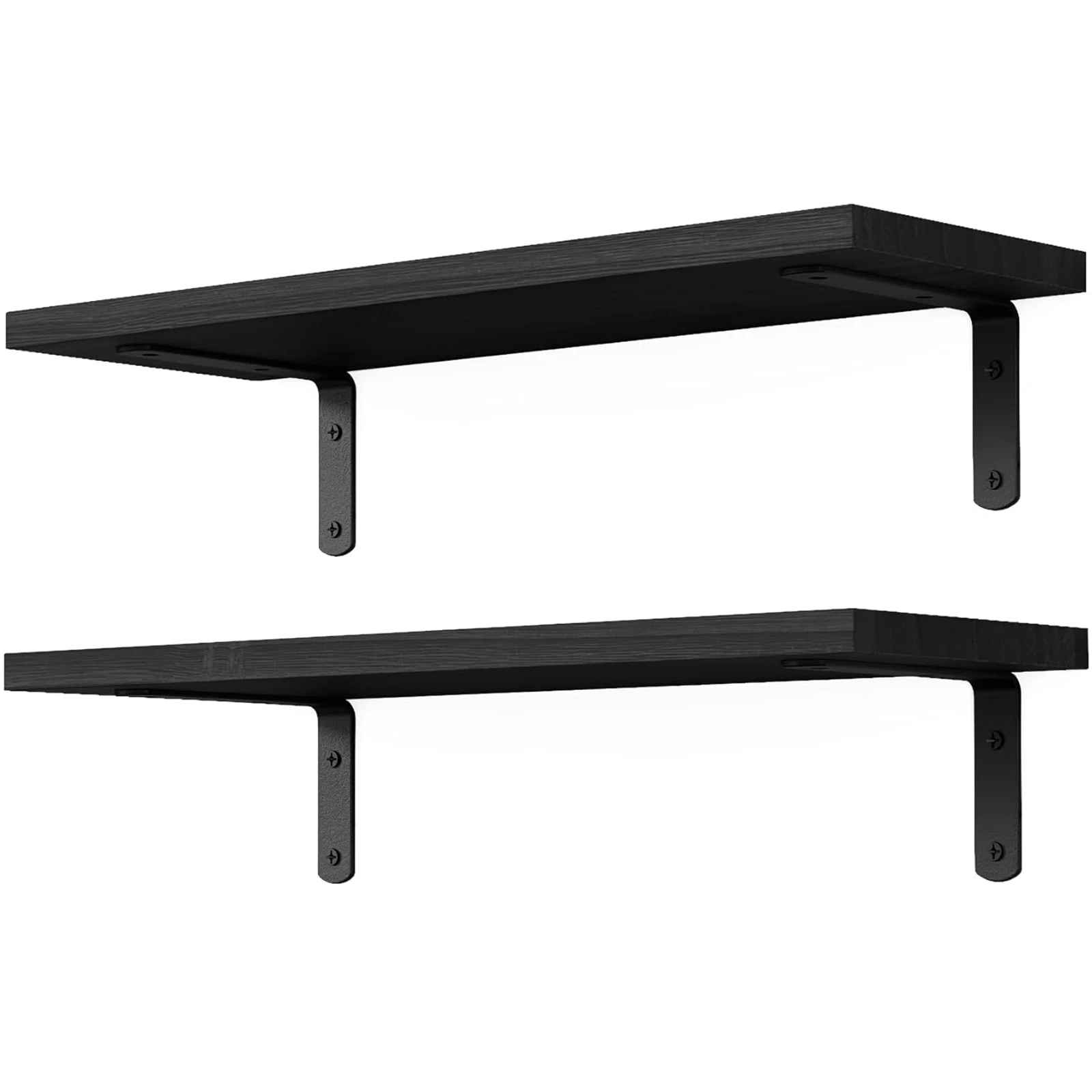 Etagere bois mural Rustique Duo