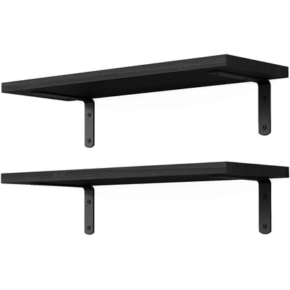 Etagere bois mural Rustique Duo