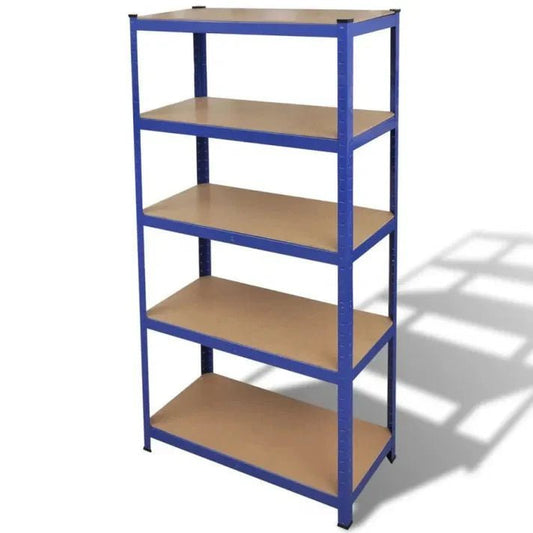 Étagère Métallique - MegaRack™ - Bleu - Rangement signature