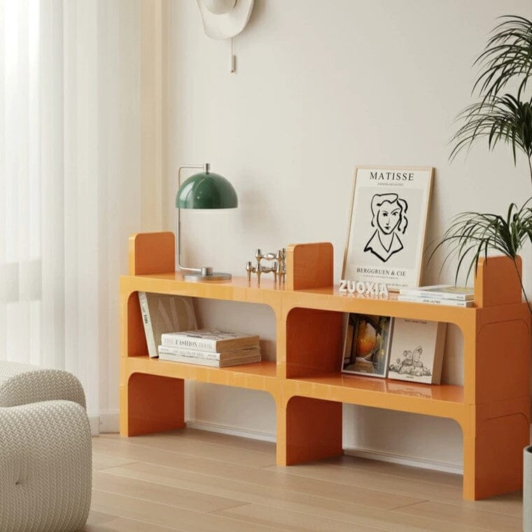 Étagère Modulable - ShelfCraft™ - Orange - Rangement signature
